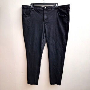 Universal Standard High Rise Skinny Seine Jean Womens 28 Black Hi Rise Stretchy